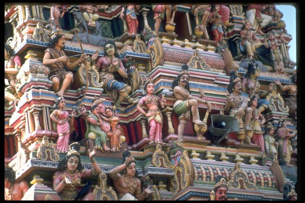 467011 Hindu Temple, Sri Lanka A4 Photo Print
