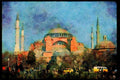 467012 The _Pink Mosque_, Istanbul, Turkey A4 Limited Edition Watercolour Print