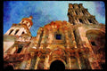 467013 Cathedral, Mexico A4 Limited Edition Watercolour Print
