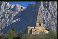 467014 Old Church Near Brig, Switzerland A4 Photo Print