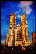 467025 Westminster Abbey, London, England A4 Limited Edition Watercolour Print