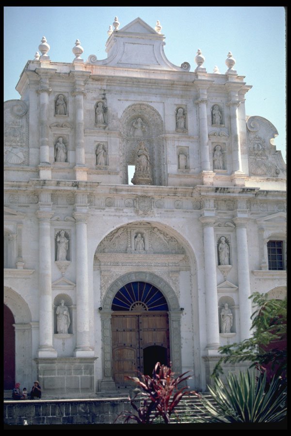 467043 Spanish style Church, Copan, Honduras A4 Photo Print