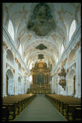467050 Jesuit Church, Lucerne, Switzerland A4 Photo Print