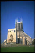 467055 Roman Catholic Metropolitan Cathedral, Liverpool, England A4 Photo Print