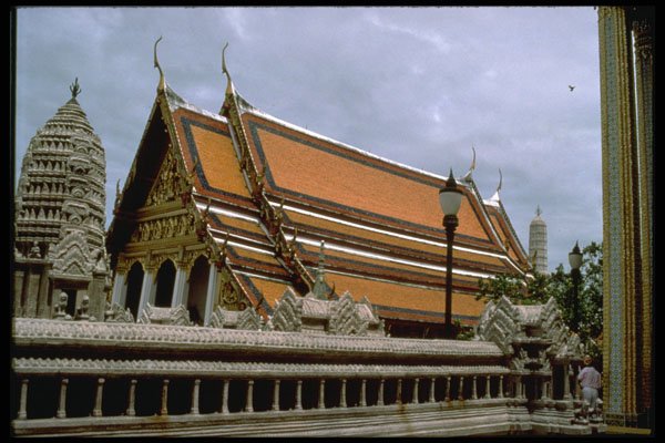 467062 Prayer Hall At The Grand Palace, Bangkok, Thailand A4 Photo Print