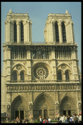 467073 Notre Dame Cathedral, Paris, France A4 Photo Print