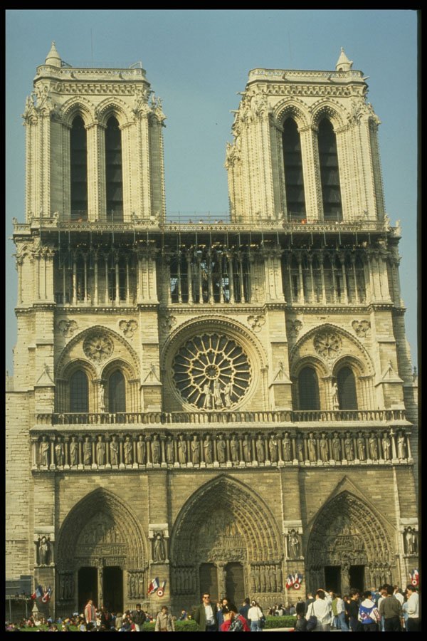 467073 Notre Dame Cathedral, Paris, France A4 Photo Print