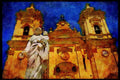 467075 Typical Church Architecture, Malta A4 Limited Edition Watercolour Print