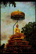 467099 Wat That Phantom, Thailand A4 Limited Edition Watercolour Print