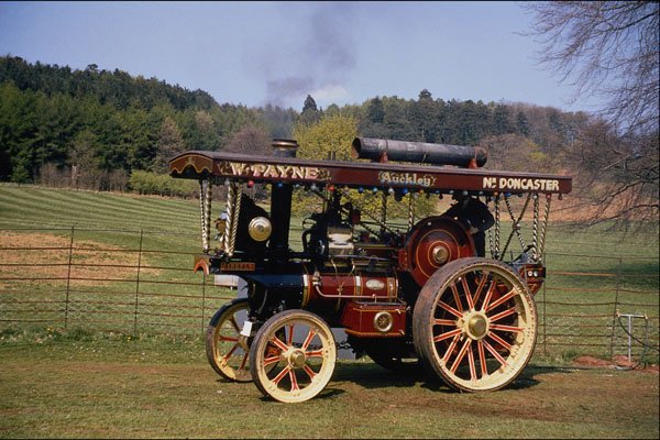 468006 1919, John Fowler 3 NHP Showman's Tractor, Firefly  A4 Photo Print
