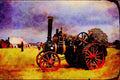 468007 1918, McLaren Traction Engine Parades At Woodton Rally A4 Limited Edition Watercolour Print
