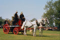 468019 Horse drawn Merryweather Steam Fire Engine A4 Photo Print