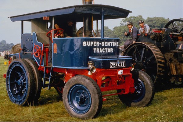 468028 Super Sentinel Steam Wagon, Nicknamed The Elephant  A4 Photo Print