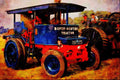 468028 Super Sentinel Steam Wagon, Nicknamed _The Elephant_ A4 Limited Edition Watercolour Print