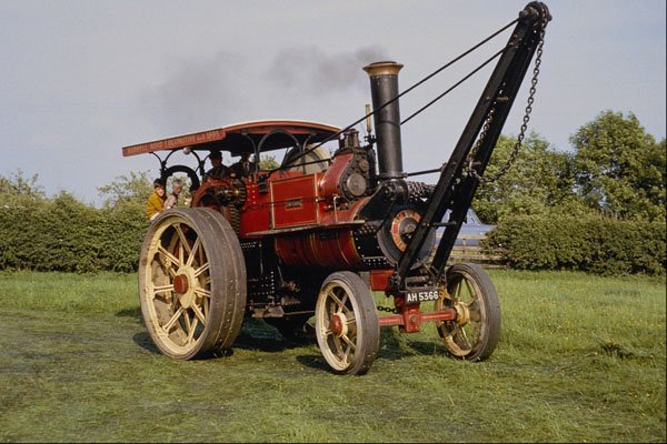468032 1895, Charles Burrell 10 NHPcrane Engine, Emperor  A4 Photo Print