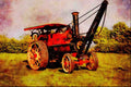 468032 1895, Charles Burrell 10 NHPcrane Engine, _Emperor_ A4 Limited Edition Watercolour Print