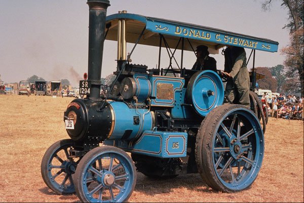 468037 Tasker 4 NHP Tractor, Built In 1917 At Andover A4 Photo Print