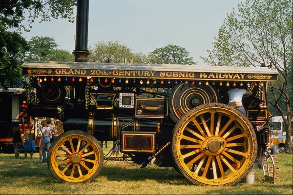 468040 Charles Burrell, Showman's Road Locomotive A4 Photo Print