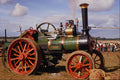 468044 1895, Charles Burrell Traction Engine Drives A Thresher A4 Photo Print