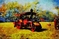 468048 1929, Charles Burrell Road Roller _Victor_ A4 Limited Edition Watercolour Print