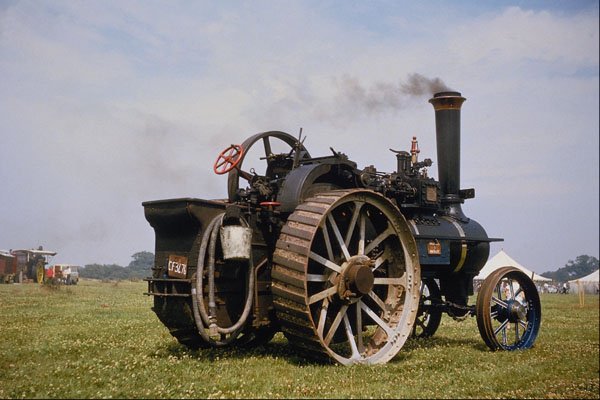 468052 1915, Charles Burrell 7 NHP Traction Engine, George  A4 Photo Print