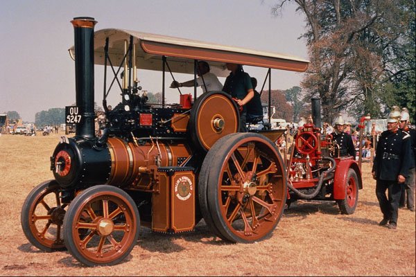 468053 1930,Wallis & Steevens 34 NHP Tractor At Fairford Rally A4 Photo Print