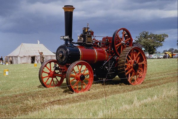 468056 1922, Charles Burrell Traction Engine Parades, Woodton Rally A4 Photo Print