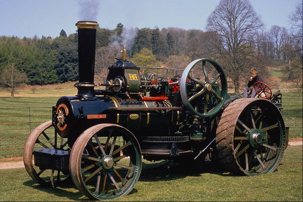 468057 1920, John Fowler 16 NHP Ploughing Engine, Princess Mary  A4 Photo Print