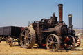 468061 Unrestored 1902 Marshall Traction Engine Pulling A Wagon A4 Photo Print