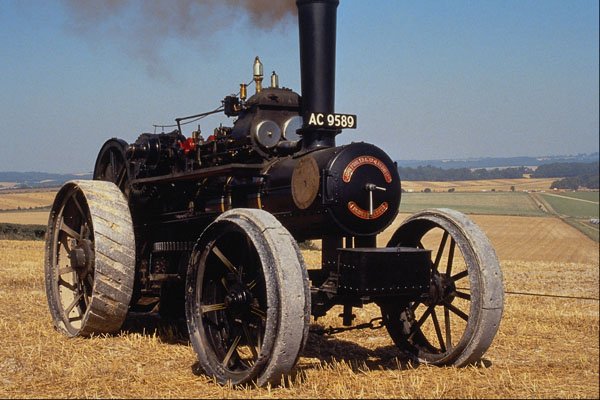 468068 1916, John Fowler 10 NHP Ploughing Engine, Sir John  A4 Photo Print