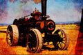 468068 1916, John Fowler 10 NHP Ploughing Engine, _Sir John_ A4 Limited Edition Watercolour Print
