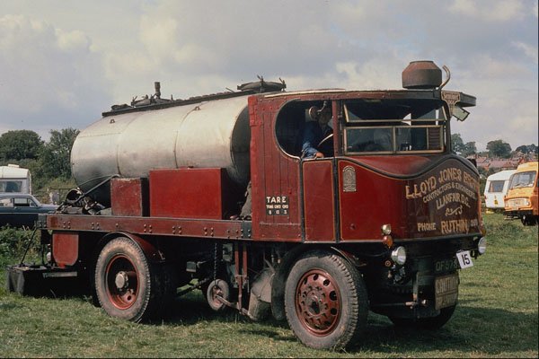 468084 1929, Sentinel DG4 Tar Sprayer Still At Work In 1975 A4 Photo Print