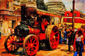 468090 1920, John Fowler Road Loco On Display A4 Limited Edition Watercolour Print