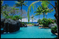 469008 The Hyatt Hotel, Tahiti A4 Photo Print