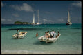 469011 Day Trippers At Tobago Cays, The Grenadines A4 Photo Print