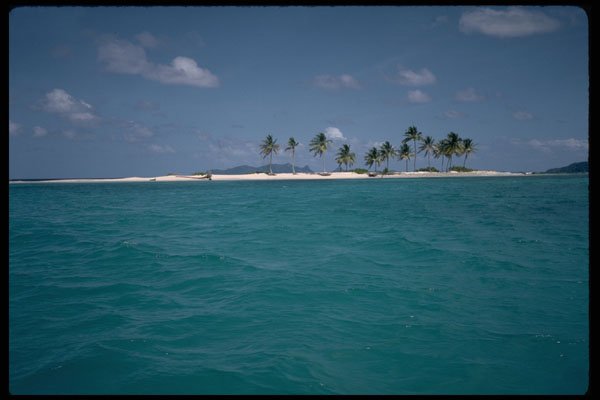 469012 Sandy Island, Grenada A4 Photo Print