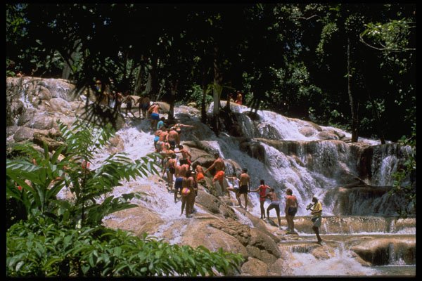 469036 Dunn's River Falls, Jamaica A4 Photo Print