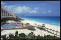 469050 Poolside Sunbathers, Cancun, Mexico A4 Photo Print
