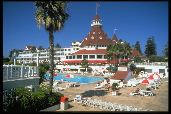 469069 Coronado Hotel, San Diego, California A4 Photo Print