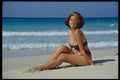 469082 Girl Sunbathing, Varadero, Cuba A4 Photo Print