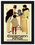 470 erneman kinox cine camera 1913 hohlwein 2 Vintage Advert A4 Photo Print