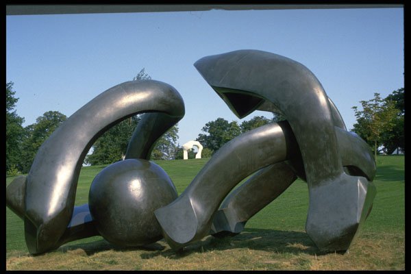470027 Henry Moore Sculpture, Yorkshire Sculpture Park, England A4 Photo Print