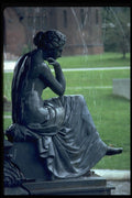 470035 Fountain, Court House Square, Burlington, Vermont A4 Photo Print