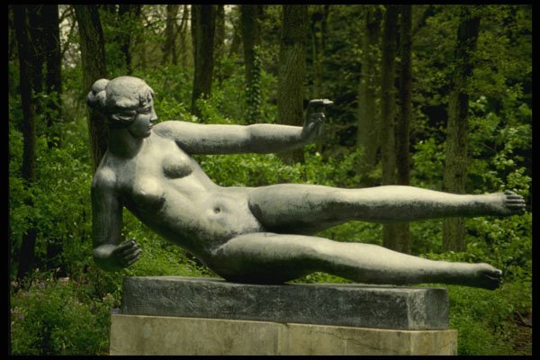 470065 Bronze Sculpture, Niobe By Permeke, Netherlands A4 Photo Print