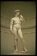 470076 Marble Statue, David By Michelangelo, Florence, Italy A4 Photo Print