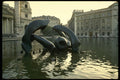 470080 Bronze Statue, Hill Arches By Moore, Vienna, Austria A4 Photo Print