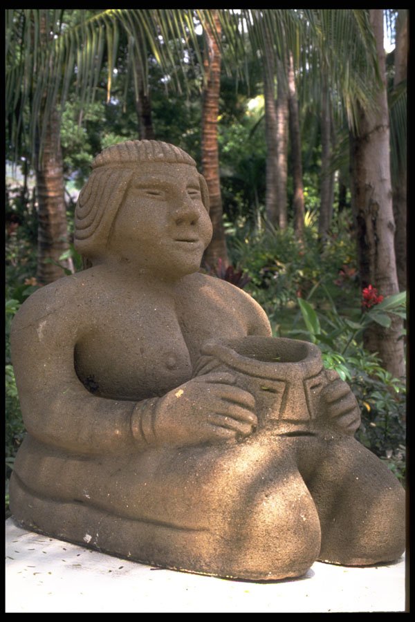 470096 Offering To The Gods, Cancun, Mexico A4 Photo Print