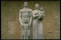470098 Family Statues, Edmonton, Alberta, Canada A4 Photo Print