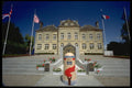472015 First Kilometer Post Of Liberte 1, St. Mere L'Eglise A4 Photo Print