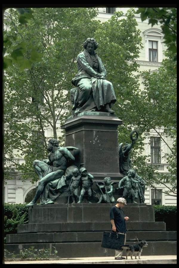 472018 Ludwig Von Beethoven Monument, Stadpark, Vienna A4 Photo Print